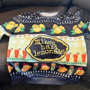 Mikes Hard lemonade ugly Christmas sweater. XL